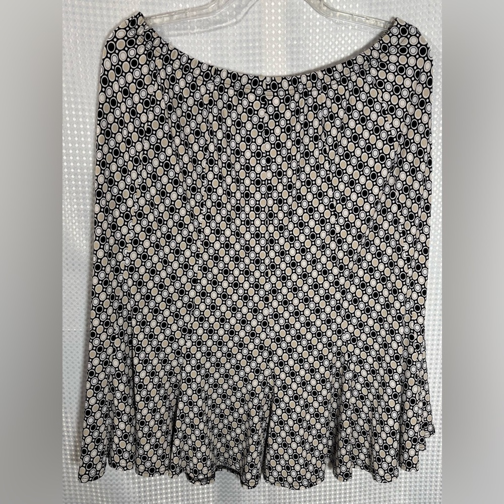 Studio 1940 18/20W Circle Print Midi Skirt - Picture 3 of 6